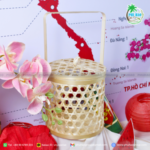 ตะกร้าเส้นใยธรรมชาติสำหรับตกแต่งเพิ่มพื้นที่ภายในด้วยสไตล์ชนบทและยั่งยืน - Product Image 6