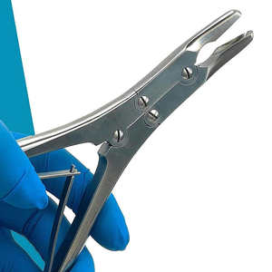 Custom Made <b>Pin</b> & Wire Cutter Tc Bone Cutting Forceps Heavy Duty <b>Stainless</b> <b>Steel</b> Bone Cutting Forceps - Product Image 6