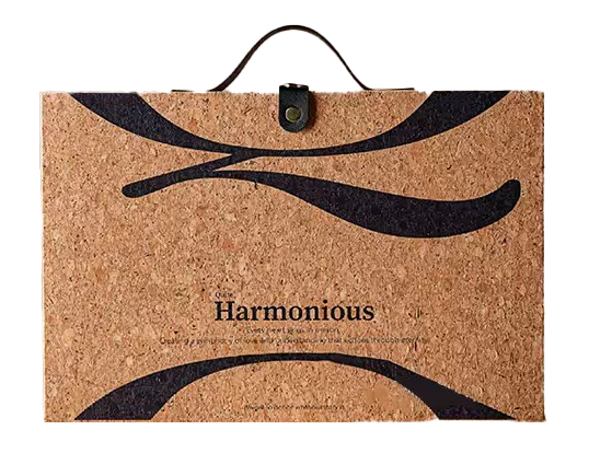 Caja de corcho vacía