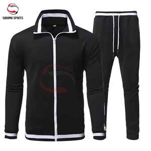 Usine de survêtements ODM OEM, vêtements de sport personnalisés, survêtements tendance, ensemble deux pièces pour hommes et femmes, vente en gros - Product Image 1