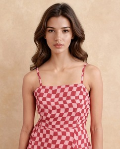 Robe courte indienne faite à la main 100% coton imprimé fleuri tenue de fête élégante taille naturelle cadeau de mariée personnalisé pour les femmes - Product Image 4