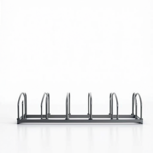 Bike Rack 2-Sided 90 Galvanized 12 Wheelbases Bolt-On Disassembled - Product Image 3