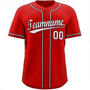 Camiseta de Béisbol Transpirable Más Vendida en Servicio OEM, Precio Económico, Ligera y Transpirable - Product Image 1