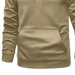 Sudadera con Capucha de Forro Polar Transpirable y Ecológica para Hombre, Marca Sarama Sports, Mezcla de Poliéster/Algodón, Ropa Urbana de Invierno - Product Image 3
