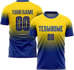 Maillot de football personnalisé pour hommes, femmes et jeunes garçons, avec nom d'équipe, numéro et logo - Product Image 3