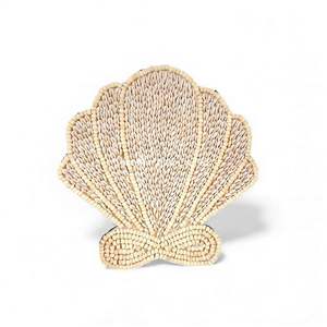 Décoration murale bohème en coquillages, art tissé naturel pour la chambre de bébé, la chambre d'enfant et la décoration de la maison, en provenance du Vietnam - Product Image 2