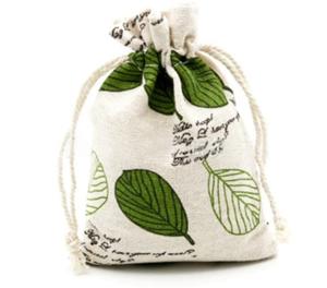 Sac en mousseline pour bijoux, Logo personnalisé, avec cordon de serrage, 100% coton biologique, personnalisé - Product Image 5