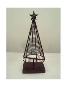 Ornements de Noël en métal modernes, décoration de table, durable, écologique, décoration de fête de Noël pour la maison - Product Image 4