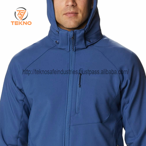 Veste tactique Softshell de haute qualité pour l'hiver Durable Durable Taille personnalisable Poche latérale Zip Softshell Vestes Enduit - Product Image 4