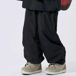 Pantalones de Snowboard de Invierno Impermeables y Cortavientos con Estampado de Talla Grande, Transpirables y Ecológicos, con Múltiples Bolsillos y Tecnología Primaloft - Product Image 1