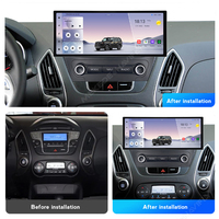 MEKEDE MS-Système GPS de voiture pour Hyundai IX35 12.3-2000 avec écran de 1200 pouces, 256x2010, 12 + 2015G, avec jeu de voiture AUTO