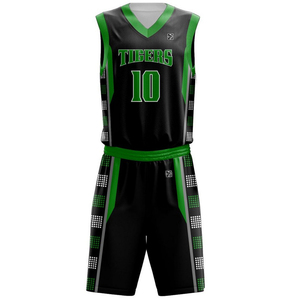 Ensembles d'uniformes de basket-ball de sports d'été entièrement personnalisés de haute qualité Conception d'impression par sublimation respirante - Product Image 2