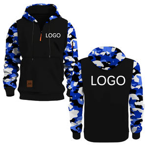 แจ็กเก็ตกันน้ำสำหรับวิ่งกีฬาฤดูหนาวพร้อมฮู้ดสำหรับผู้ชายผ้าโพลีเอสเตอร์/ ผ้าฝ้ายสีดำพิมพ์โลโก้ได้ตามต้องการ - Product Image 3