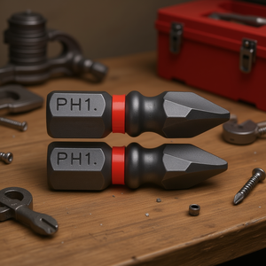 ชุดดอกสว่าน 2 ชิ้น ขนาด 25 มม. ยี่ห้อ Facom Impact Flextorq พร้อมดอกสว่านฟิลิปส์สำหรับการเจาะแบบกระแทก - Product Image 3