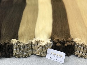 Extensiones de Cabello Virgen Vietnamita, Doble Trama a Máquina, Paquetes de 100g, Cutícula Alineada, Listo para Permanente, Todos los Colores, Ondulado de 12 Pulgadas - Product Image 3