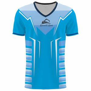 Maillots de Hurling Personnalisés Grande Taille 2025 – Vêtements de Sport en Gros Respirants, Extensibles dans les Quatre Sens, Protection Solaire, Manches Courtes, Col en V - Product Image 1