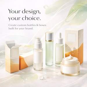 Échantillon gratuit de crème et lotion pour le visage anti-âge, éclaircissante et correctrice de la pigmentation, avec revitalisant pour la peau, emballage en flacon et boîte - Product Image 5