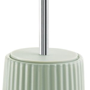 Afrodite Plisse' serie portaspazzolino in ceramica Free-Standing salvia verde confezione da 1 - Product Image 3