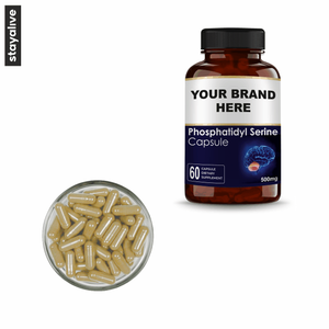 Cápsula de fosfatidil serina 100% natural y pura | Suplemento de hierbas | (60,90,120 cápsulas) - Product Image 3