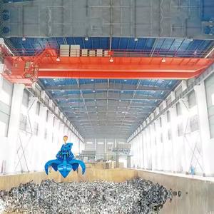 Grúas Puente de Doble Viga Serie QZ de Fabricación China de 3, 5, 10, 20, 30 y 32 Toneladas para el Manejo de Residuos - Product Image 6