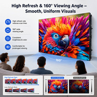 Pantalla LED de Video a Todo Color para Alquiler P2 de Alta Frecuencia de Actualización de 3840Hz, Fondo para Eventos, Señalización Digital Interior con CMS Basado en la Nube