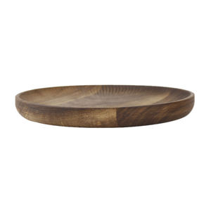 Nouveauté Plateau de service en bois de forme ronde Plateau à pizza fait à la main Plateau de service en bois de meilleure qualité personnalisé pour usage domestique - Product Image 3