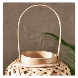 UNIQUE DESIGN! MODERN BAMBOO LANTERNS - BEAUTIFUL <b>LIGHTING</b> for INDOOR & OUTDOOR USE - Product Image 5