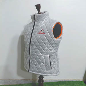 Veste bomber rembourrée sans manches de haute qualité, col montant, veste matelassée pour homme, gilet - Product Image 5