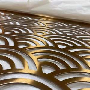 <span class=keywords><strong>ฉาก</strong></span><span class=keywords><strong>กั้น</strong></span><span class=keywords><strong>ห้อง</strong></span>สแตนเลสแบบเจาะรูโลหะหรูหราทันสมัยสำหรับร้านอาหารโรงแรมล็อบบี้วิลล่าห้องนั่งเล่น - Product Image 2