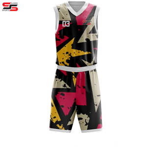 Ropa deportiva de Pakistán, conjuntos de uniformes de baloncesto personalizados, servicio OEM al por mayor, uniformes de baloncesto a la venta - Product Image 4