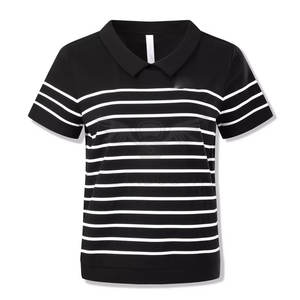 T-shirt personnalisé 100% Polyester 2023 décontracté pour femme, Polo brodé, nouvelle collection - Product Image 4