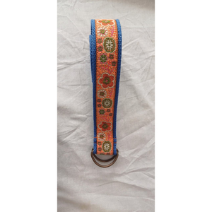 เข็มขัดแฟชั่นผ้าแจ็คการ์ดถักลายวงแหวนรูปตัว D แบบคู่สำหรับกางเกงยีนส์ออกแบบได้ตามที่ต้องการใส่ได้ทั้งชายและหญิง - Product Image 3