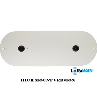 COMPTIPIX SPOT GREY HIGH MOUNT LORAWAN Sensor de Conteo de Personas 3D y de Ocupación para Comercios, Edificios Inteligentes, Espacios Públicos, MQTT, Precisión