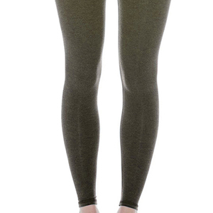 Women's High Waist Ankle-Length Spandex/Nylon Sports <b>Leggings</b> Elastic Waist Solid <b>Pattern</b> Breathable Quick-Dry Four-Way Yoga - Product Image 6
