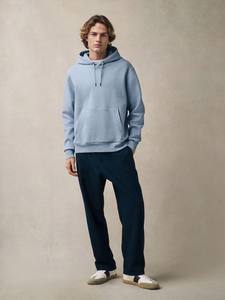 Custom Men Pullover Hoodie Fabric Hoodie Casual Loose Fit Streetwear Long Sleeve Hoodie Top Winter Warm with Pocket - Product Image 2