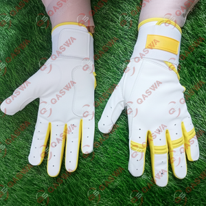 Gants de frappe de baseball en cuir à haute adhérence, respirants, rembourrés, ambidextres, fermeture à boucle et crochet, légers, gants personnalisés en vrac - Product Image 3