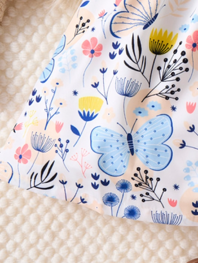 flower girls dresses sky blue