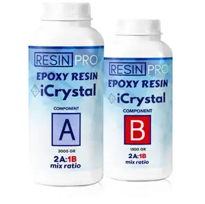 Budget-friendly Clear Resin "iCrystal" Perfect for creating stunning jewelry and crafts 6 kg
