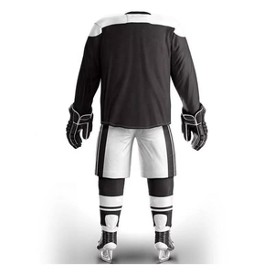 Uniforme de Hockey sobre Hielo de Alto Rendimiento, Tela de Poliéster con Tecnología de Secado Rápido, Uniforme de Entrenamiento de Hockey sobre Hielo Transpirable de Poliéster - Product Image 6