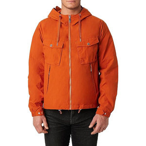 Down Jacket Winter <b>Coat</b> Windproof Breathable Overcoat Custom Hooded Men's Puffer Jacket With Pocket - Product Image 6