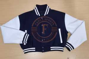 New Design Arrival Adults <b>ladies</b> wool <b>jacket</b> , leather sleeve Size Men Varsity <b>Jackets</b> Windproof Varsity Winter <b>Jacket</b> - Product Image 3