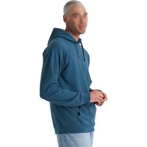 Sweat à capuche pour homme avec logo personnalisé, fermeture éclair, poche sur le bras, sweat à capuche sport, sweat-shirt en molleton français décontracté - Product Image 4