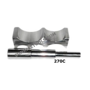 Bloc de formage et de pliage avec mandrin avec outils de finition miroir - Product Image 1