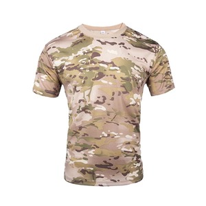 T-shirt à manches courtes imprimé antibiotiques camo chasse à séchage rapide pour hommes - Product Image 2