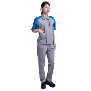 TOP QUALITY construction worker sets uniform electrical automotive worksuit welder clothing custom workwear LOW MOQ/Free sample - Product Image 1