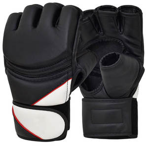 Logo personnalisé Meilleur prix de gros Gants de grappling MMA d'entraînement en cuir Nouveaux gants de grappling MMA élégants - Product Image 1