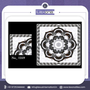 Carreaux de sol en marbre numérique émaillé en céramique de haute qualité Design moderne Décoration intérieure brillante Fabricant indien direct - Product Image 6