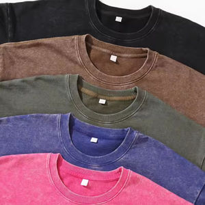 Vente en gros Sweat-shirt à col rond OEM_ODM Sweatshirts surdimensionnés coupés lavés en détresse personnalisés Sweats à capuche et sweat-shirt d'hiver pour hommes - Product Image 2