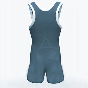Customised High Quality Eco-Friendly Breathable Quick Dry Polyester Wrestling <b>Singlet</b> Latest Design 2025 Digital Printing New - Product Image 2
