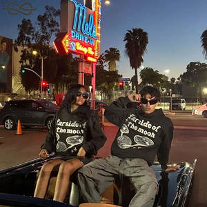 Sudaderas con capucha en relieve 3D de 450gsm para hombre, Jersey grueso de gran tamaño personalizado de alta calidad, estampado de espuma en relieve - Product Image 5